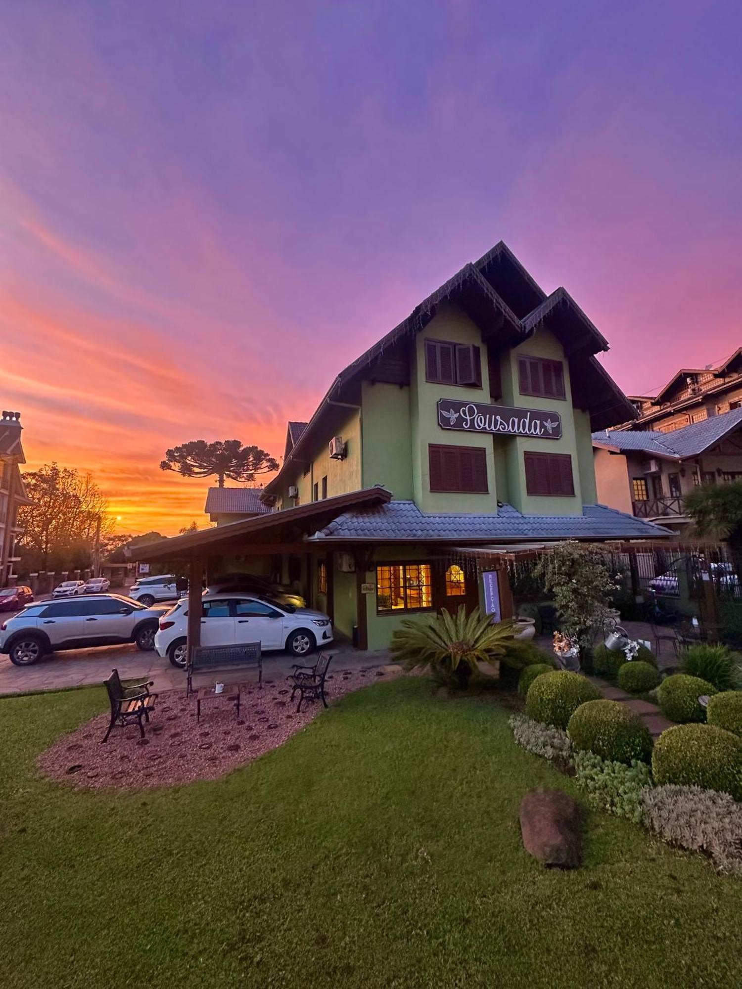 Pousada Ares Da Serra - Centro Gramado Esterno foto